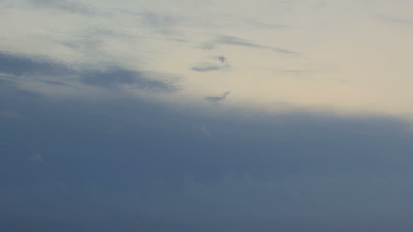 Sunny sky with clouds timelapse