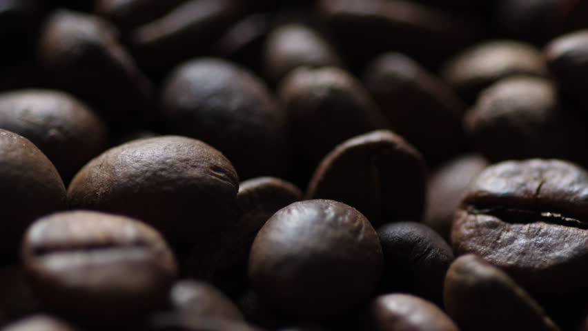 The aroma of coffee beans. Breakfast concept, calm and energetic morning. Useful properties of coffee. | Shutterstock HD Video #1112094137