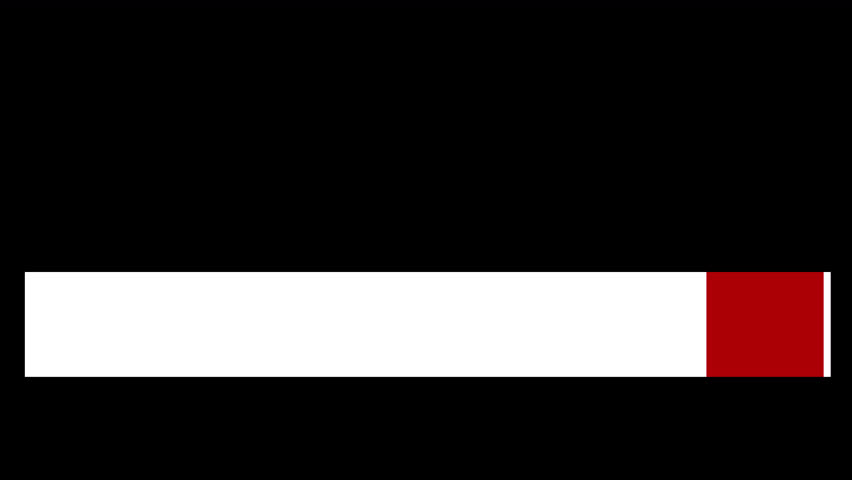 Simple effective red and white coloured in and out animating transparent translucent lower third title bar news channel infographic animation in 4K UHD resolution alpha channel.