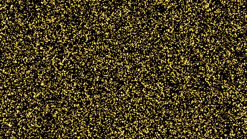 Beautiful gold shimmering particles with lens flare on black background in slow motion. 3d Animation of Dynamic Wind Particles In The Air With Bokeh. | Shutterstock HD Video #1112108929