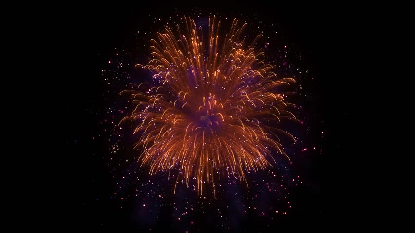 Fireworks display celebration, Colorful New Year Firework 4K | Shutterstock HD Video #1112108957
