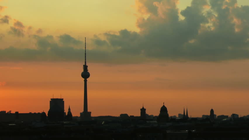 Sunrise in Berlin Timelapse