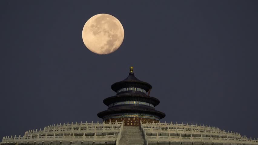 Full Moon Night at Temple Stock Footage Video (100% Royalty-free) 11124656  | Shutterstock