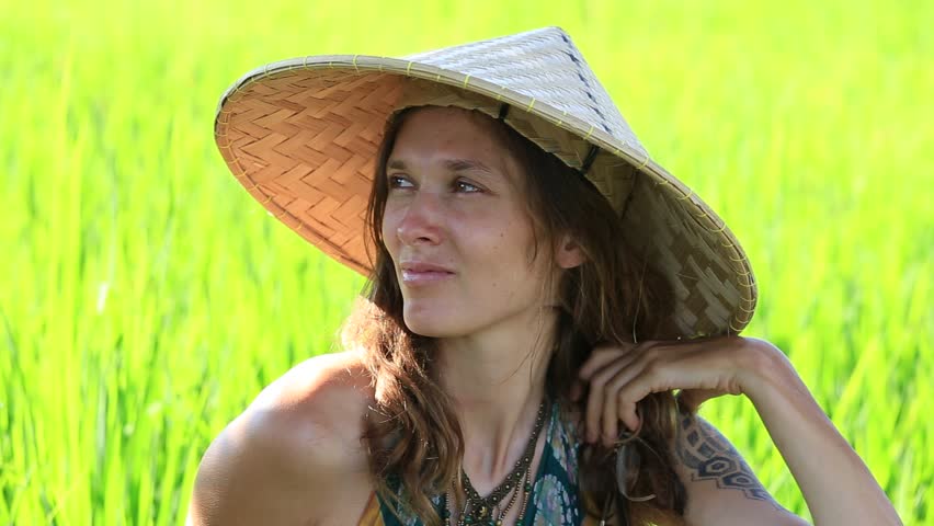 rice field hat