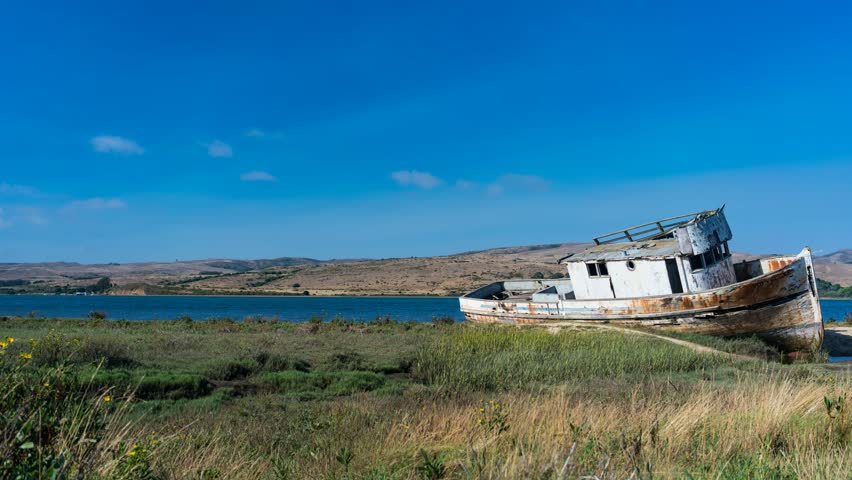 Point Reyes Shipwreck Time lapse Inverness, California 