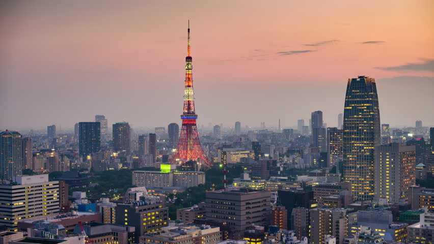 Tokyo Japan Skyline At Tokyo Stock Footage Video 100 Royalty Free 11142953 Shutterstock