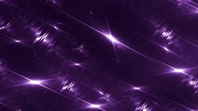 Bright flood lights disco background with waves and lines. Bright flood lights flashing with stars. Violet tint. Seamless loop. look more options and sets footage in my portfolio.