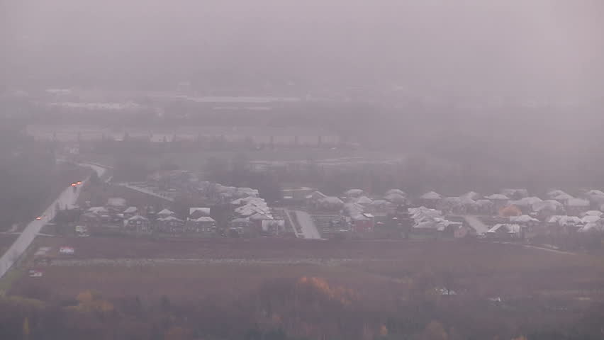 Ontario, Canada January 2013 Heavy wet snow 