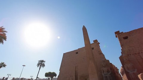 Ancient ruins in Luxor