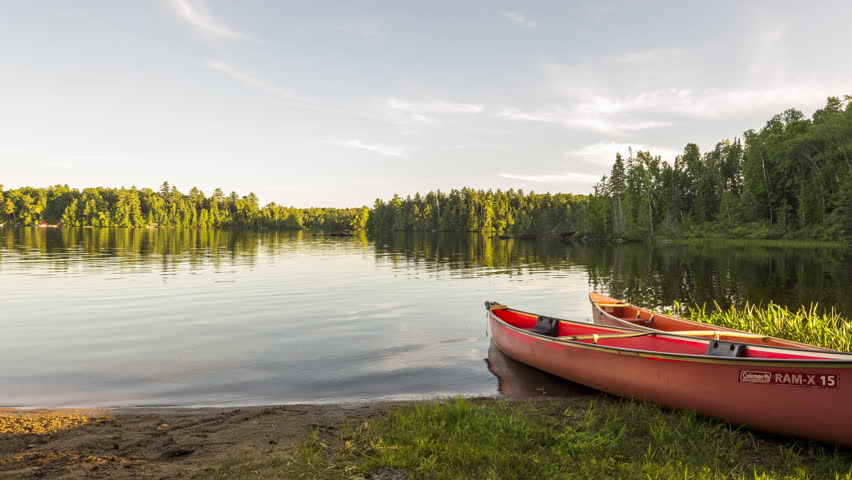 Sunset in Algonquin Park (Time Lapse)