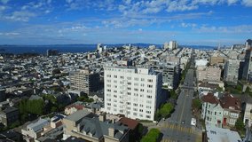 Aerial video of San Francisco California USA 12