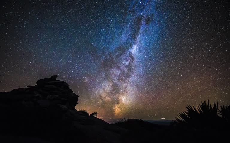 Milky Way in late autumn taken from Mt Arthur, Kahurangi National Park, New Zealand