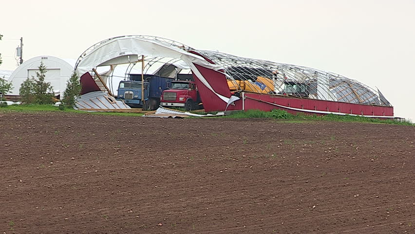 Ontario, Canada August 2013 Severe storm damage 
