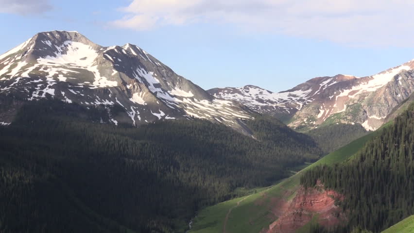 Colorado Mountains Summer Landscape