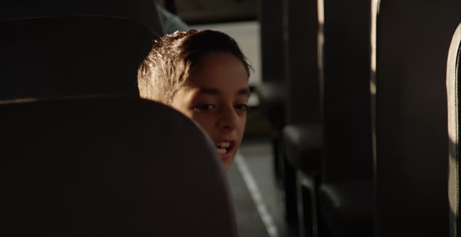 Teasing on the school bus