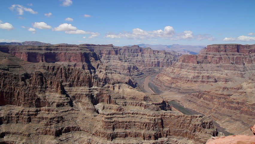 A timelapse shot of the west rim of the Grand Canyon in Arizona.
