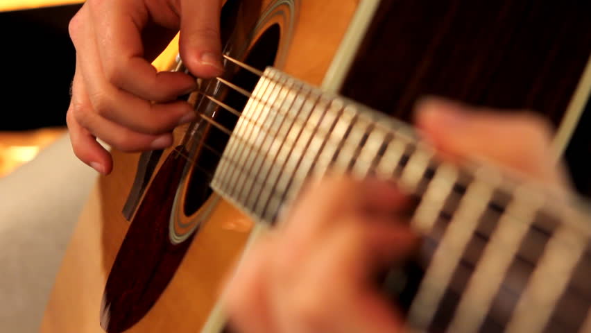 Man Playing Guitar Close Up Stock Footage Video 100 Royalty Free Shutterstock
