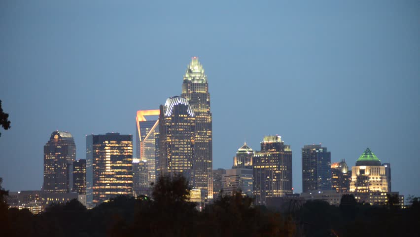 charlotte north carolina skyline