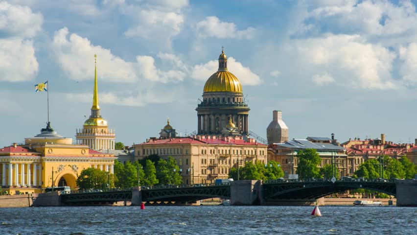 Исаакиевский собор со стороны невы