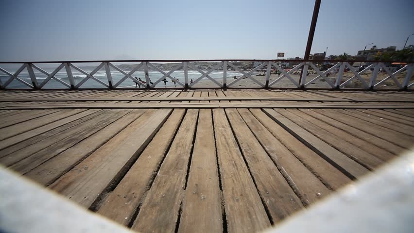 Pier of Huanchaco, Trujillo, Peru