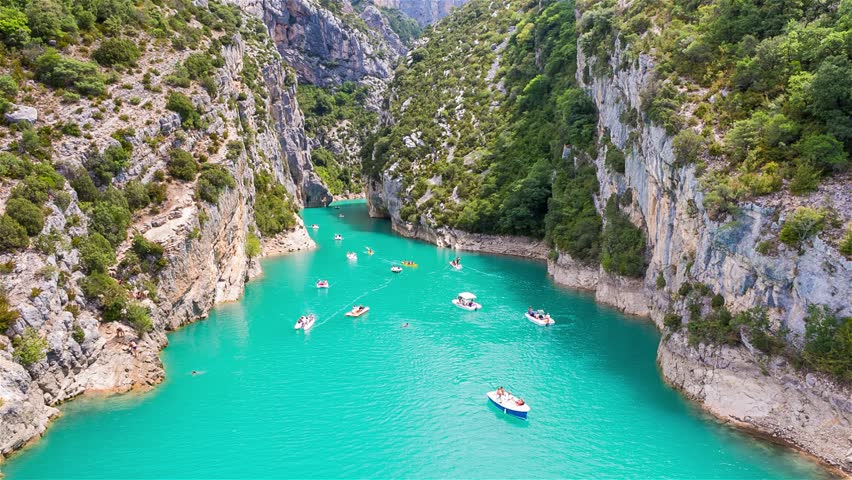 Gorges Du Verdon France August Stock Footage Video 100 Royalty Free Shutterstock