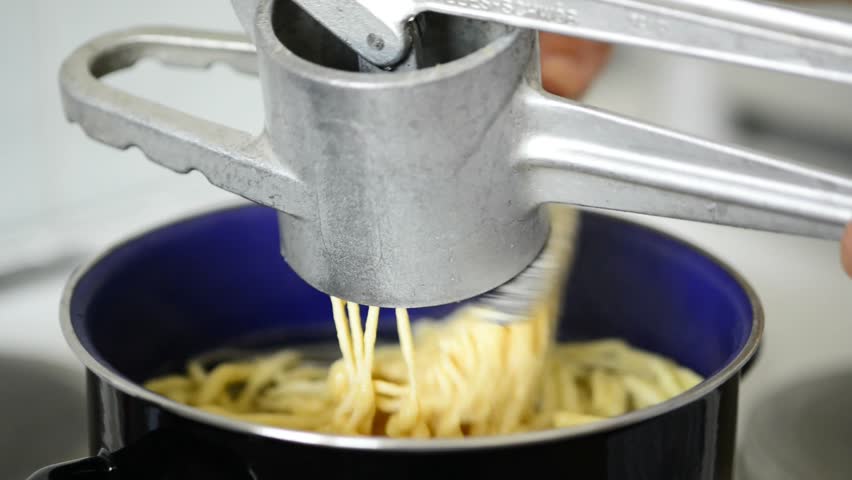 Cooking Swabian Spaetzle, a Typical Stock Footage Video (100% Royalty-free)  11380472 | Shutterstock