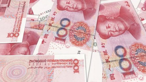 Chinese renminbi rmb yuan money banknote international economy currency