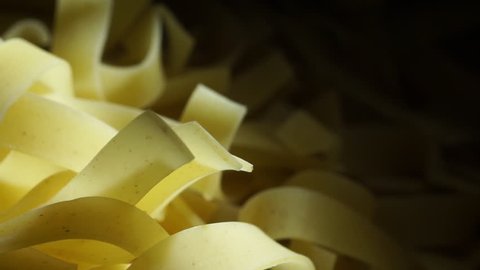 Uncooked pasta
