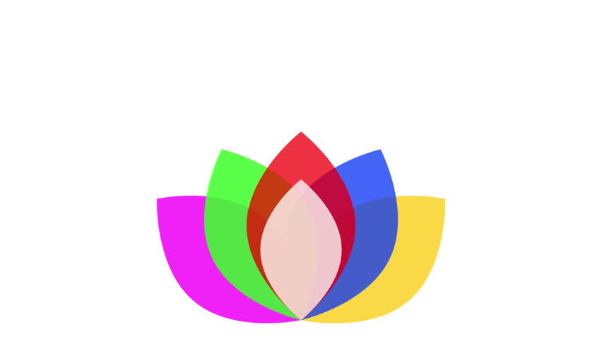 RGB symbol against white
