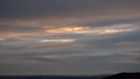 Clouds timelapse video