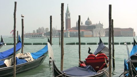 View from Venice to the church San Giorgio Maggiore 
