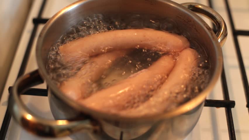 boiling weiners