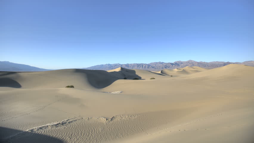 Mesquite Flat Sand Dunes Timelapse