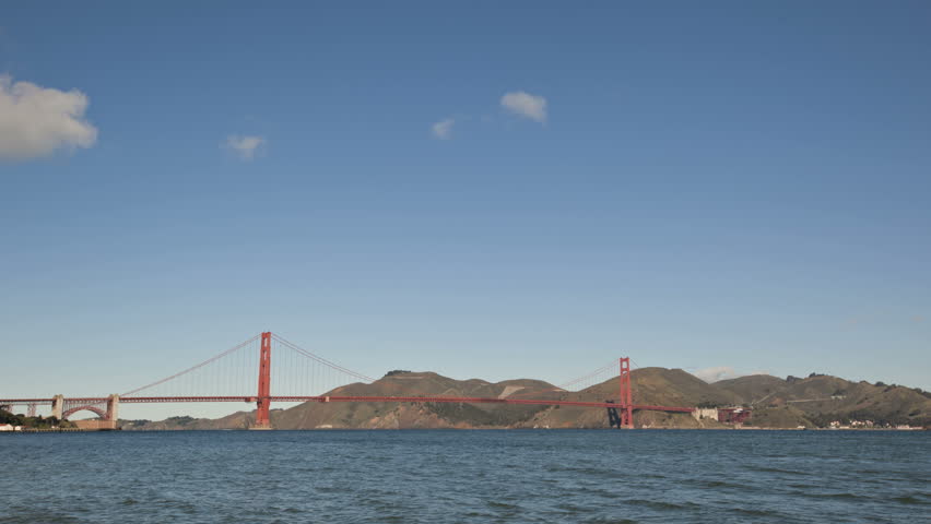 San Francisco Golden Gate Bridge timelapse