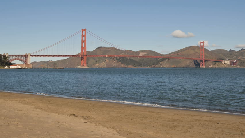 San Francisco Golden Gate Bridge timelapse
