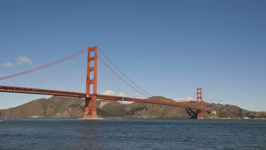 San Francisco Golden Gate Bridge timelapse 