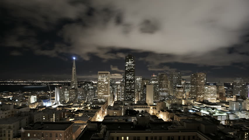 San Francisco sunrise Timelapse