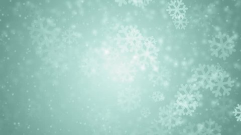 White glitter background - seamless loop, winter theme. VJ Elegant abstract with snowflakes. Christmas Animated Neon Background. loop able abstract background circles.