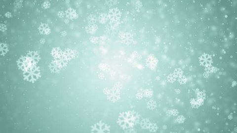White glitter background - seamless loop, winter theme. VJ Elegant abstract with snowflakes. Christmas Animated Neon Background. loop able abstract background circles.