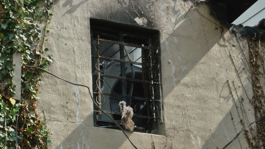 Historic Building Burned Down in Harpers Ferry West Virginia