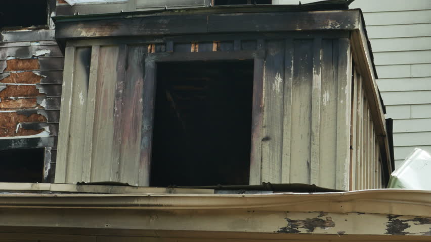 Historic Building Burned Down in Harpers Ferry West Virginia