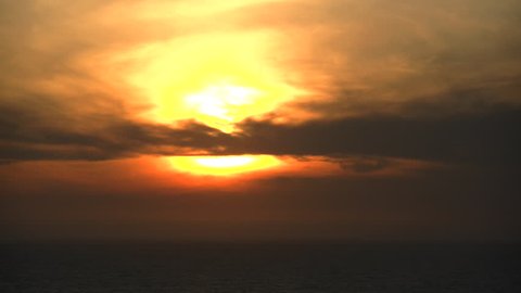 An Australian sunset.