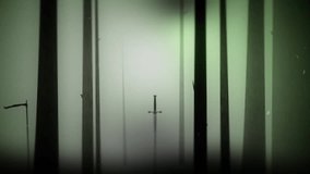 Two Hand Sword Stuck in the Ground in a Magical Forest - Powered by Shutterstock - Get 15% off with code: PIKWIZARD15