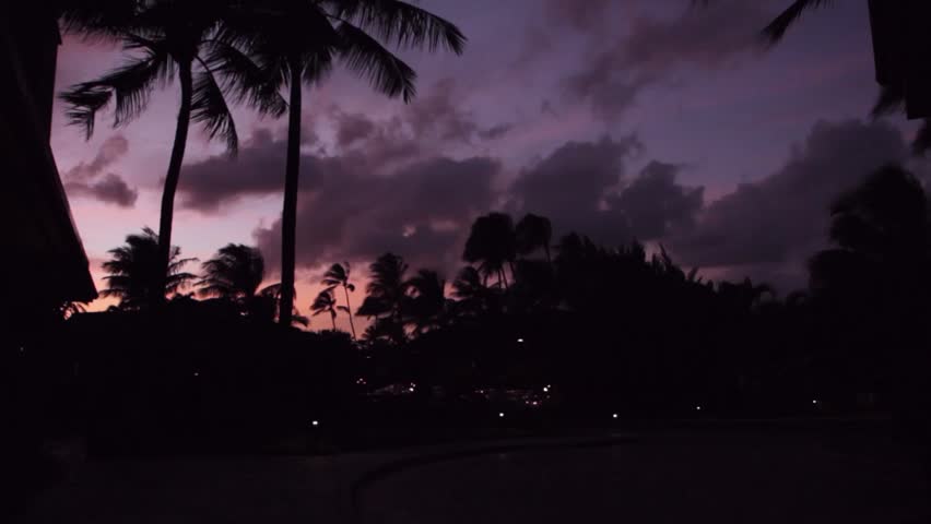 A beautiful Hawaiian Sunset