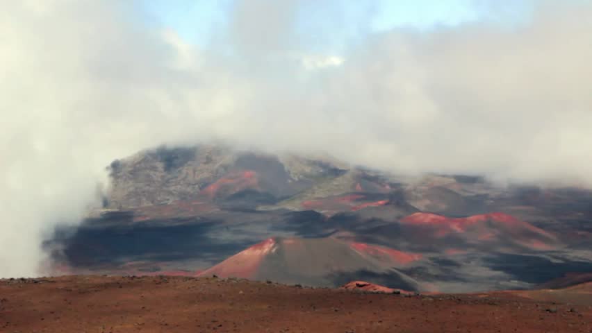 Haleakala Crater on Maui, Hawaii