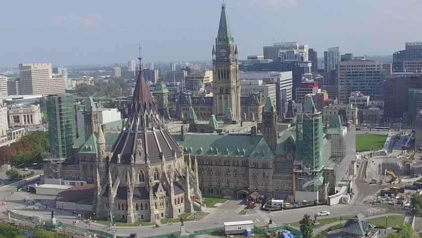 Aerial view of Ottawa