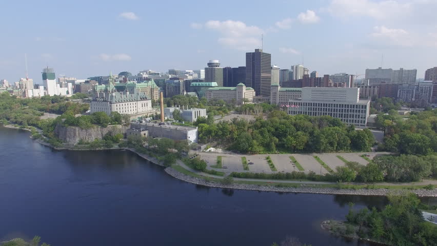 Aerial view of Ottawa