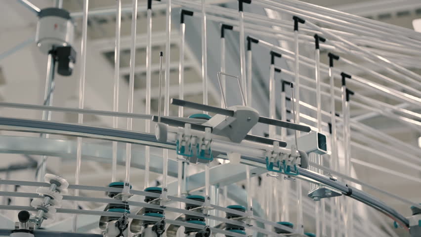 Modern textile factory
