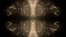Fractal gold kaleidoscopic background. Background motion with fractal design. UHD 4k 4096. Disco spectrum lights concert spot bulb. More sets footage in my portfolio.
