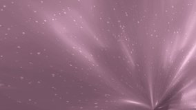 Abstract pink background. Animation background with rays and sparkles. Seamless loop. Set the video in my portfolio. 